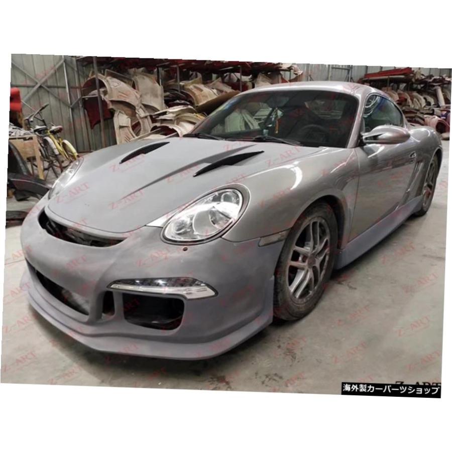 FRP】Z-ARTポルシェ987ボクスターケイマン用カーボンファイバー 