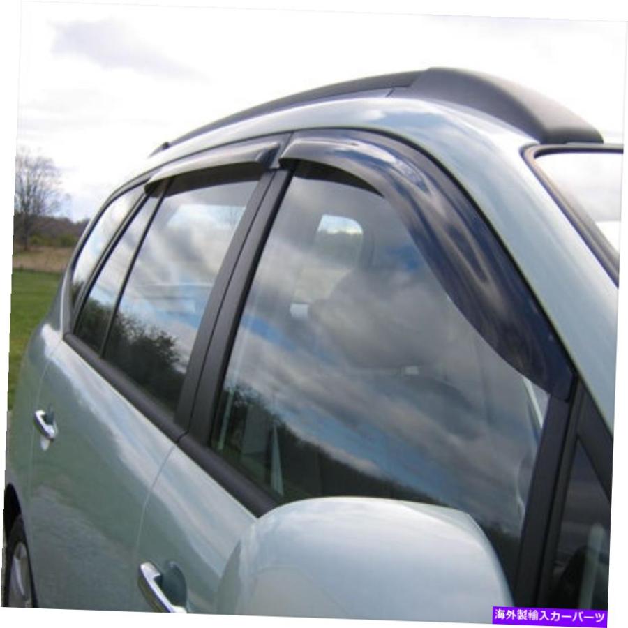 最安価格挑戦 バグシールド AVS Vent Visor Window Deflector Rain Guard 2002-2008 Dodge Ram 1500 Quad Cab AVS Vent Visor Window Deflector Rain Guard for 200