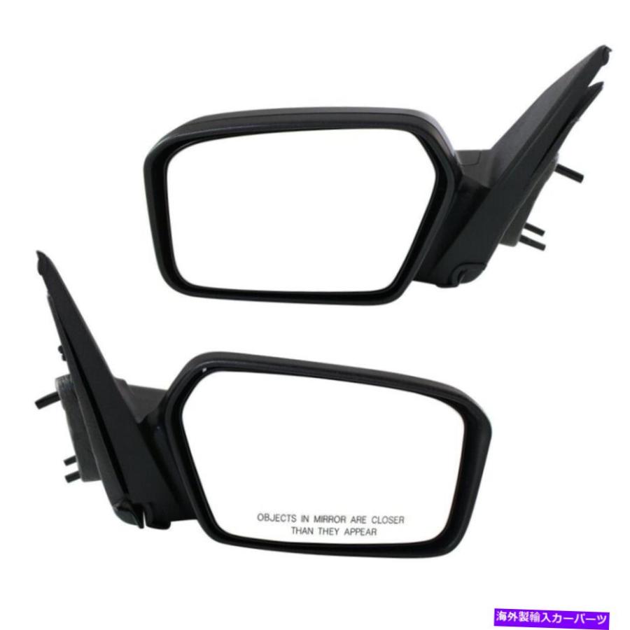 USミラー FORD FUSION、MILAN FO1320265のフロント、2つのドアミラーの