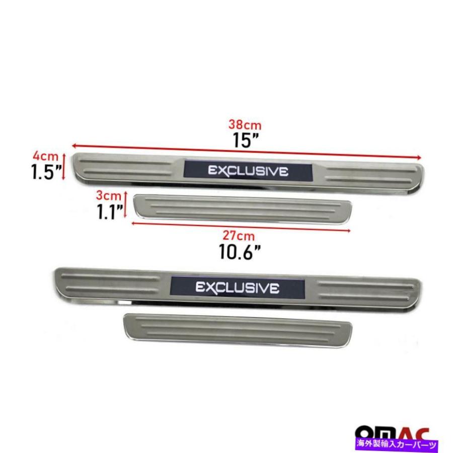 Door Scuff Sill Cover アウディA3 S3 RS3のための15