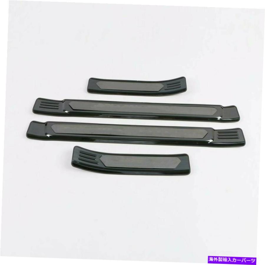 Door Scuff Sill Cover 2019ボルボXC40カーアクセサリードアトリムシル 
