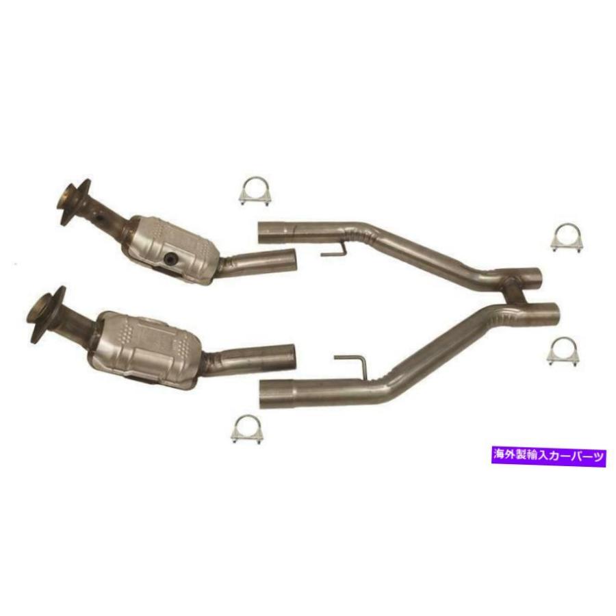 触媒 触媒コンバータは収まります：20052010フォードマスタングエキゾースト Catalytic Converter Fits