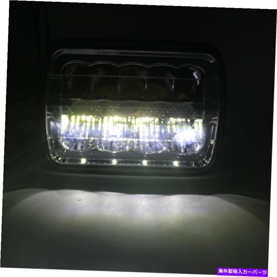 USヘッドライト ジープラングラーのための1pair 5x7インチ四角LED
