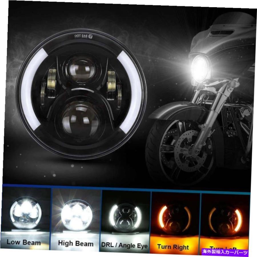 HARLEY DAVIDSON バイク用ライト　(7インチ) 楽天市場】7インチ LEDヘッドライト ハーレーダビッドソン