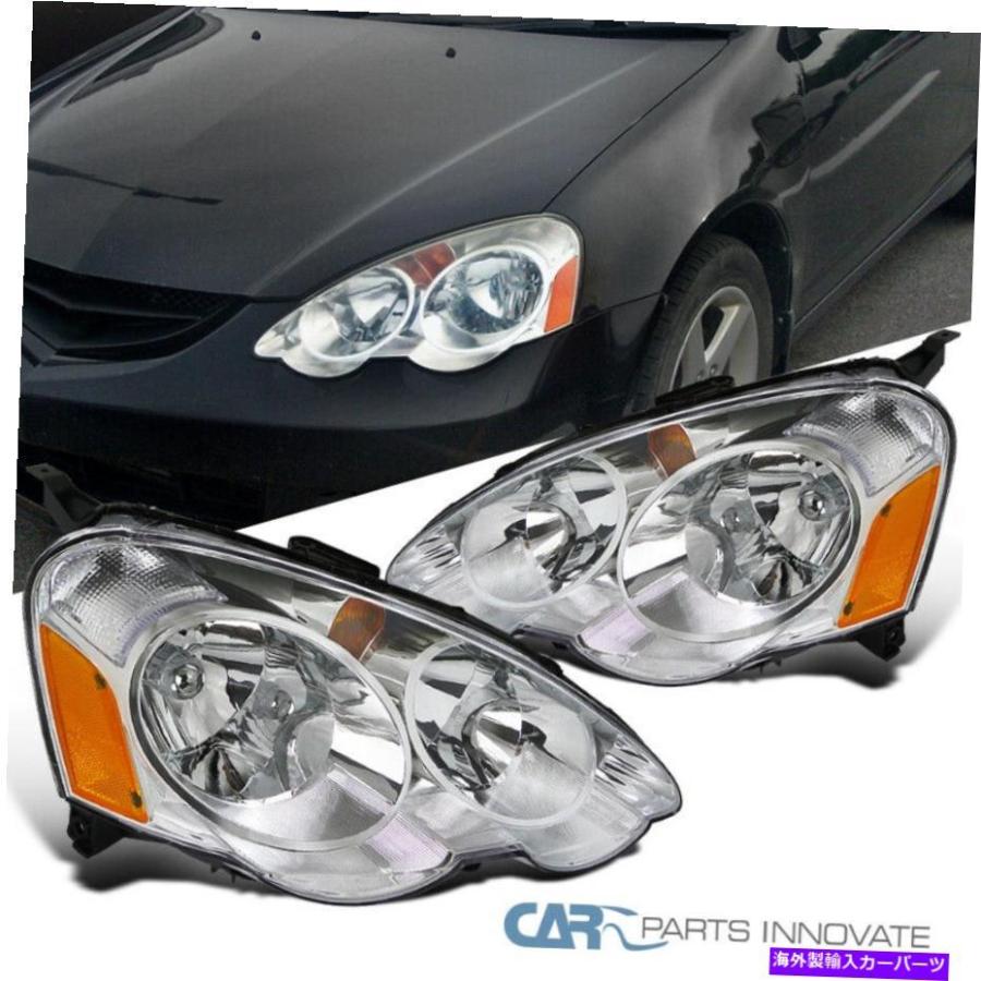 USヘッドライト 2002-2004 Acura RSX DC5 USヘッドライト 02-04 Acura RSX DC5代替明確なヘッドライトヘッド