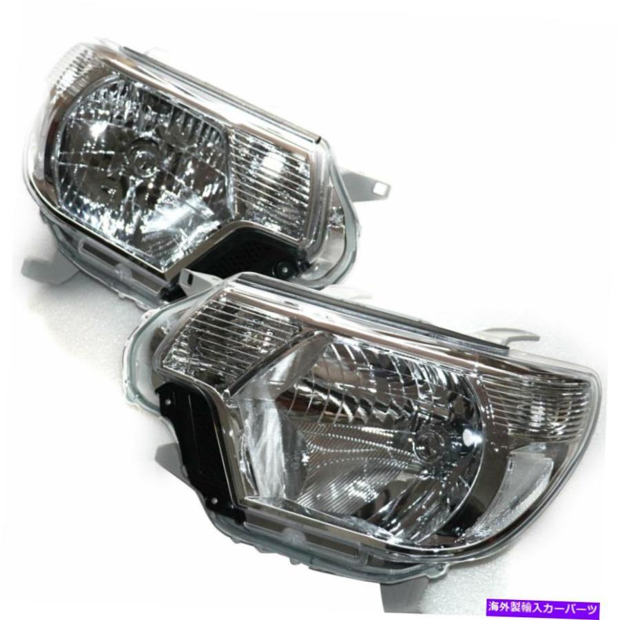 トヨタ 2012～2015 タコマ 純正ヘッドライト左右セット USヘッドライト 2012-15トヨタタコマフロント左+右ペアヘッドランプの