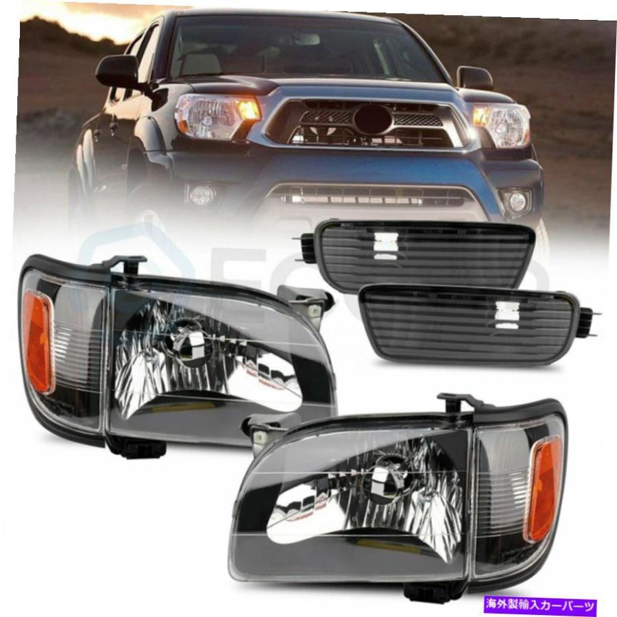 USヘッドライト 20012004トヨタタコマのマルチ車の交換用フロントヘッドライトアセンブリ For 20012004 Toyota Multivehicle
