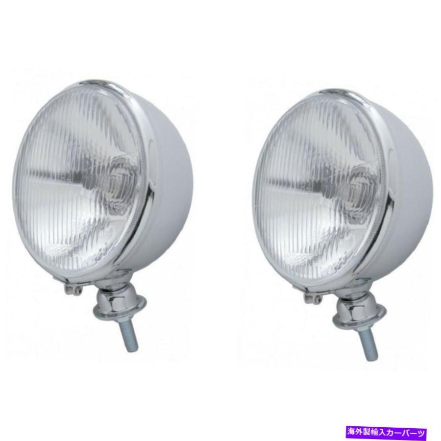 USヘッドライト ホットロッドクロームキングビー7 