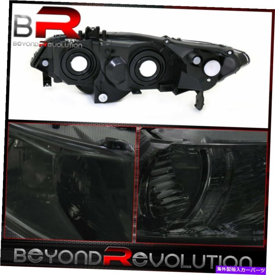 USヘッドライト 2006-2011シビッククーペFG2 FG1クロームスモーク