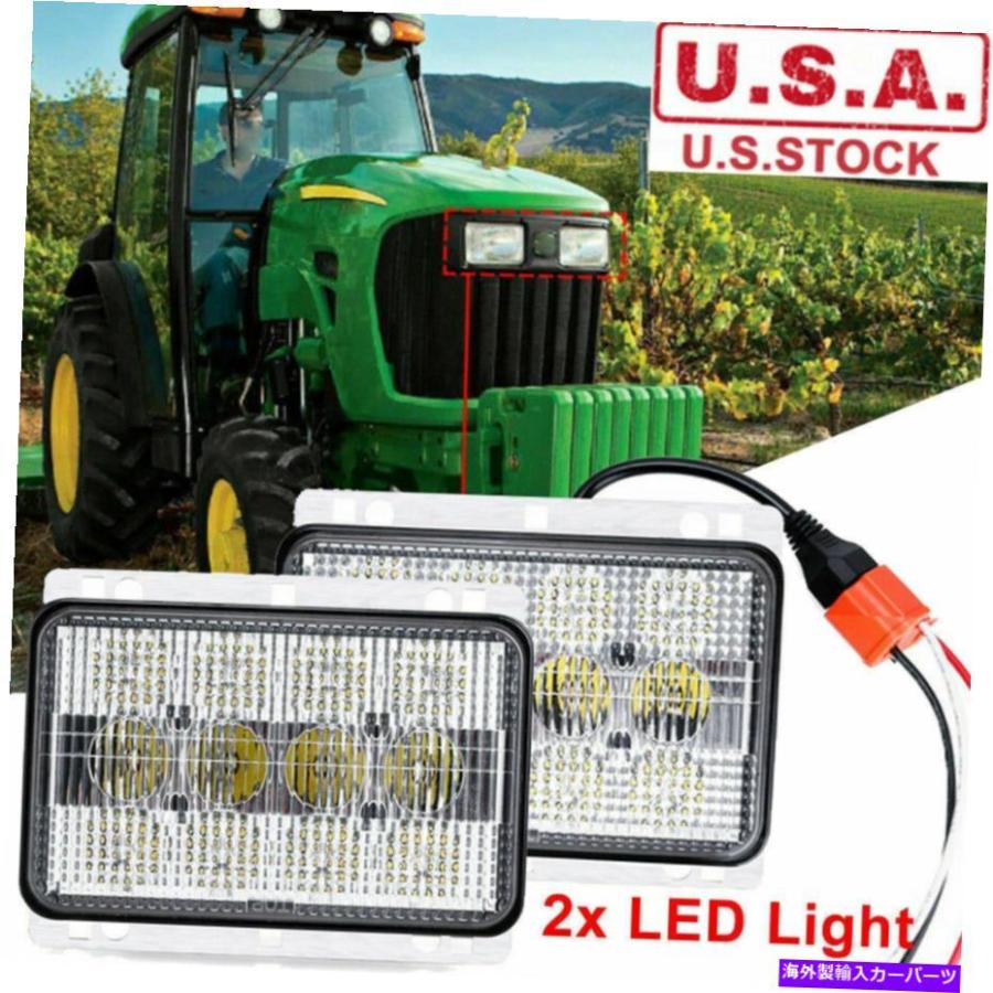 USヘッドライト John Deere 6120,6120L、6320,6320L、5045Dのための