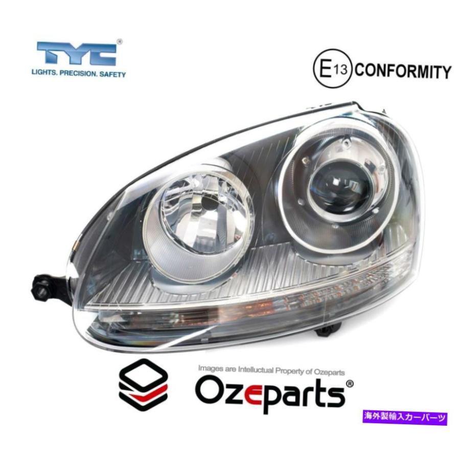 USヘッドライト VWフォルクスワーゲンゴルフR32 05~08用LH左ヘッド