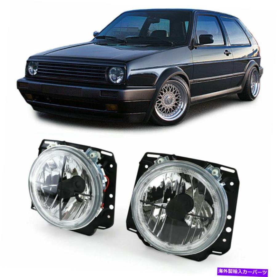 VW Vento ヘッドライト　ゴルフ3　ヴェント USDM USヘッドライト VWゴルフ3 MK3ヘッドライトセットキセノン - Optik MK4