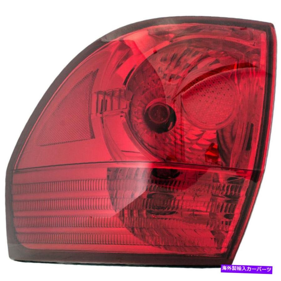 USトヨタ シエナ テールランプ USテールライト 2006-2010トヨタシエナ2007 2009 Dormanのための右