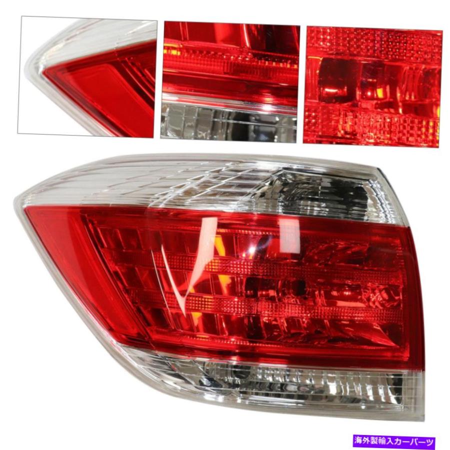 USテールライト トヨタハイランジャー2011-2013のテールライト左ドライバーブレーキ後部ランプストップLH Tail Light For Toyota Highlander 2011-201｜allier-store｜02