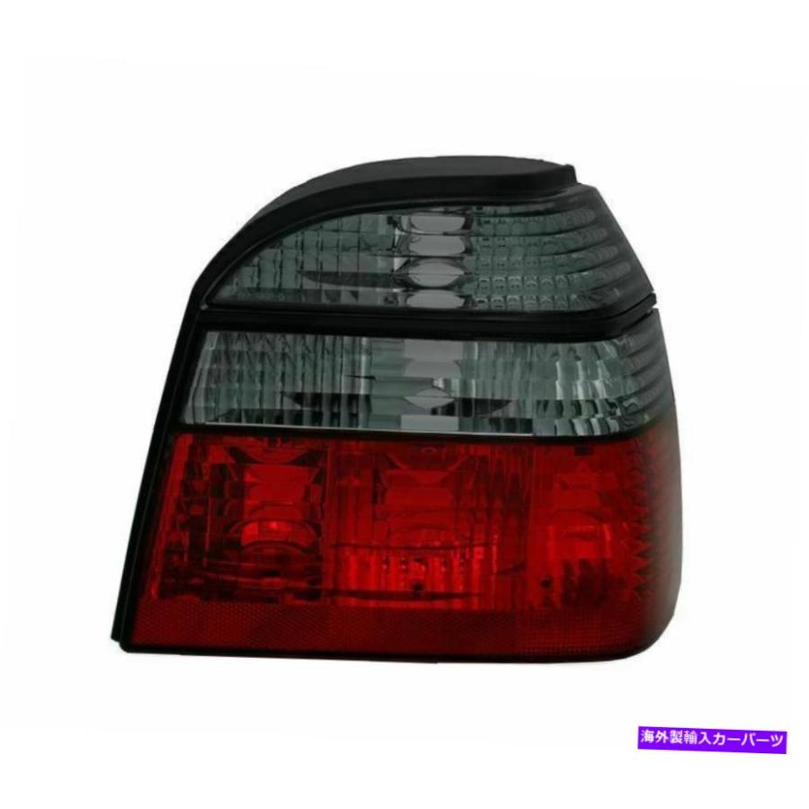 USテールライト セットテールライトVWゴルフ3赤煙 Set Tail Lights Vw