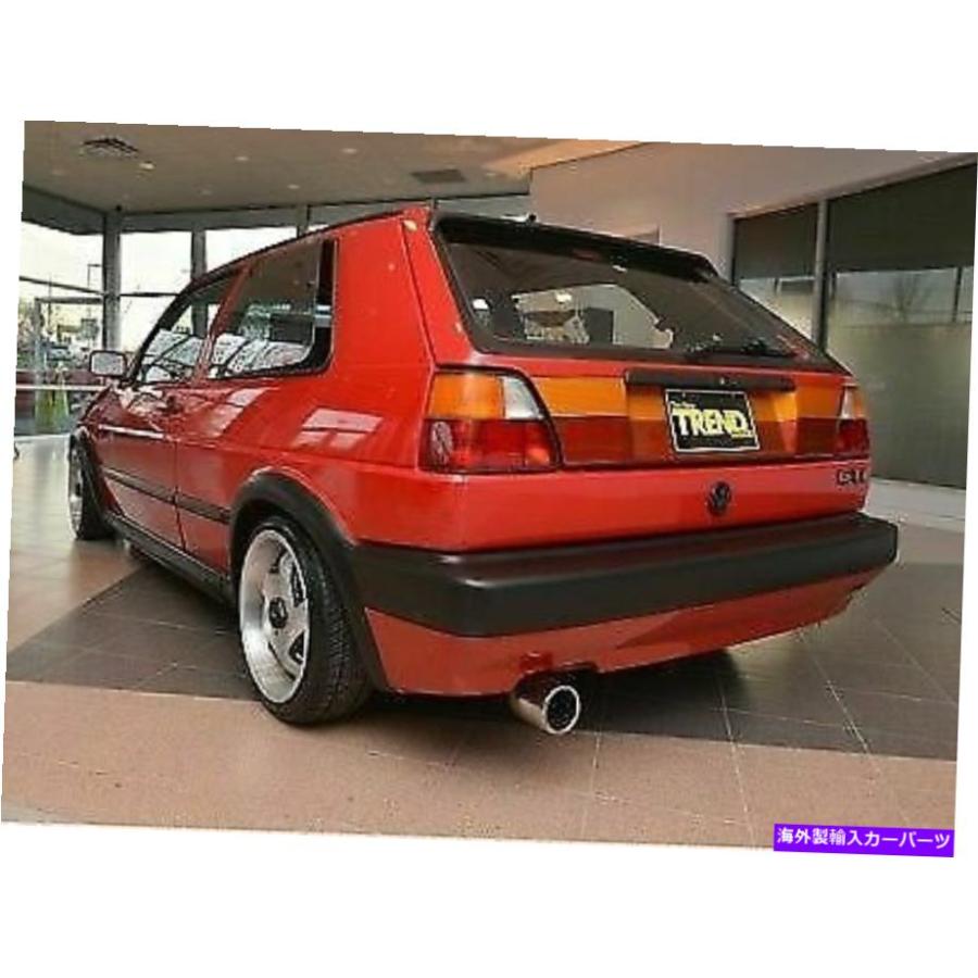 USテールライト VWゴルフMK2 GTI 16V G60ラリーヘコオレンジ/赤