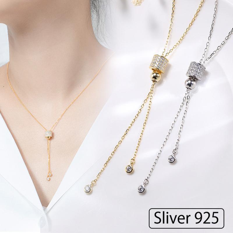 Sliver925 ラリエット風 Y字ネックレス ペンダントネックレス Sliver925 ラリエット風 Y字ネックレス ペンダントネックレス