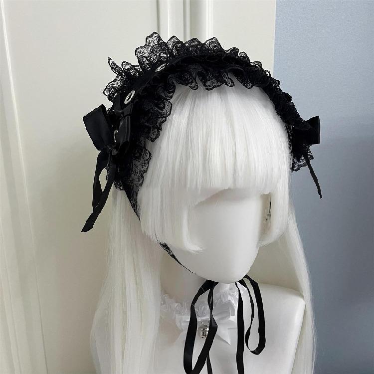 ロリータ カチューシャゴスロリ ヘッドドレス 髪飾り ヘアバンド
