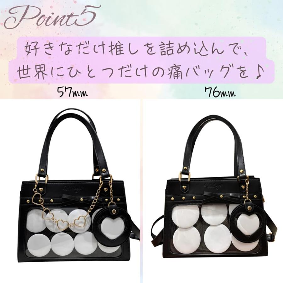 3WAY】痛バッグ 小さめ 痛バ ショルダーバッグ ハンドバッグ トート