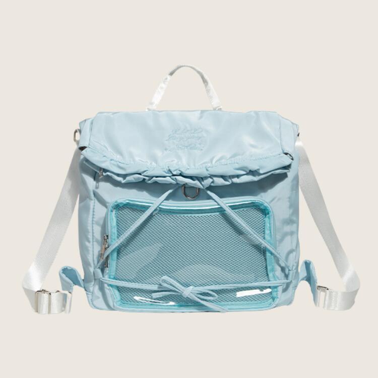 2WAY 】痛バッグ リュック ブルー 痛バ 推し活リュック 痛リュック