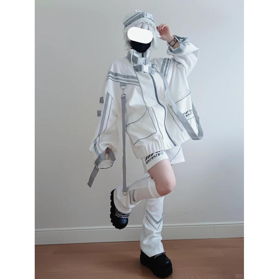 地雷系 機能服 厚手 スポーツウェア パンク系 サブカル系 天使界隈