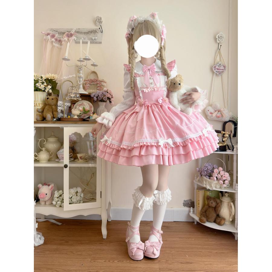 ロリータ ジャンパースカート JSK ゴスロリ アイドル 衣装 コスプレ