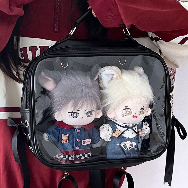 3WAY】ぬいポーチ ぬいぐるみ ポーチ 推し活 痛バ 痛バッグ 20cm 