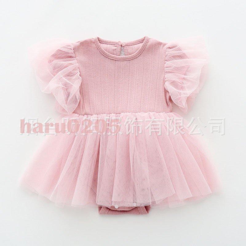 最新作売れ筋が満載 ワンピース 赤ちゃん 新生児 ベビー服 夏 プレゼント 出産祝い 双子 結婚式 百日 満月 誕生日 お姫様 子供服 韓国 カバーオール 可愛い 女の子 綿 ロンパース ロンパース カバーオール カラー イエロー Www Theopengate Org Il