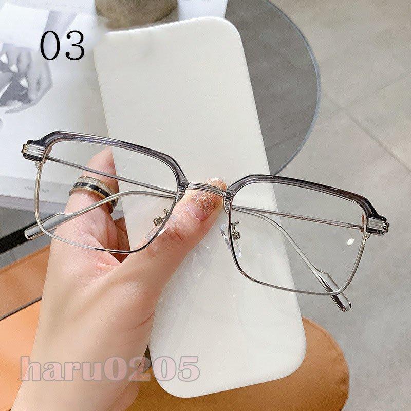 在庫あり 即出荷可 財布 帽子 ファッション小物 伊達メガネ レディース メンズ ファッション 送料無料 メガネ 軽量 伊達メガネ クリア 度なし メガネ 透明 眼鏡 ブルーライトカット おしゃれ 丸形 紫外線 Uvカット メタル めがねフレーム ケース付き 男女兼用 Www