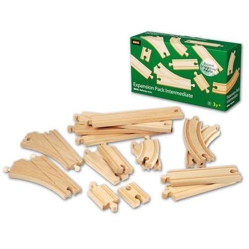 BRIO (ブリオ) 追加レールセット 16ピース [ 木製レール 追加レール おもちゃ ] 33402 cm3dmju 楽天市場】BRIO (ブリオ) 追加レールセット 16ピース [ 木製