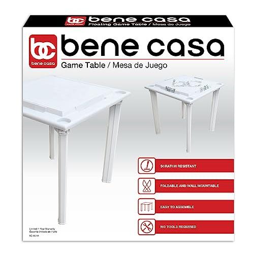 【並行輸入品】BC Classics Plastic Domino & Game Table with Tile Racks & Drink H_7