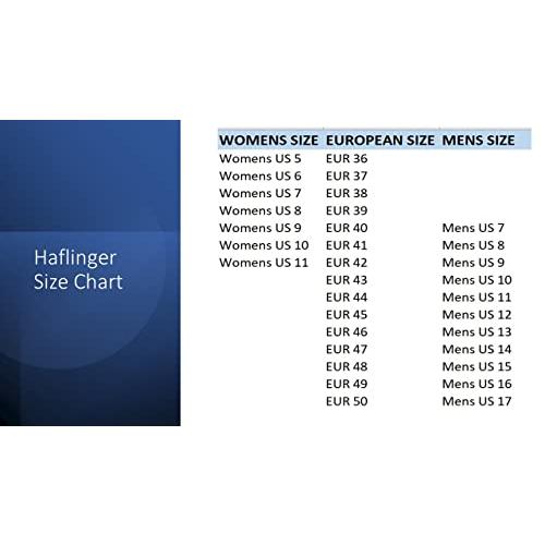 【並行輸入品】[HAFLINGER] レディース AS20スリッパ 5 M米国女性/ 3 M米国男性 海軍 HAFLINGER AS Slippの画像