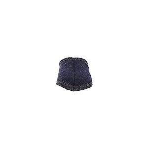 【並行輸入品】[HAFLINGER] レディース AS20スリッパ 5 M米国女性/ 3 M米国男性 海軍 HAFLINGER AS Slippの画像