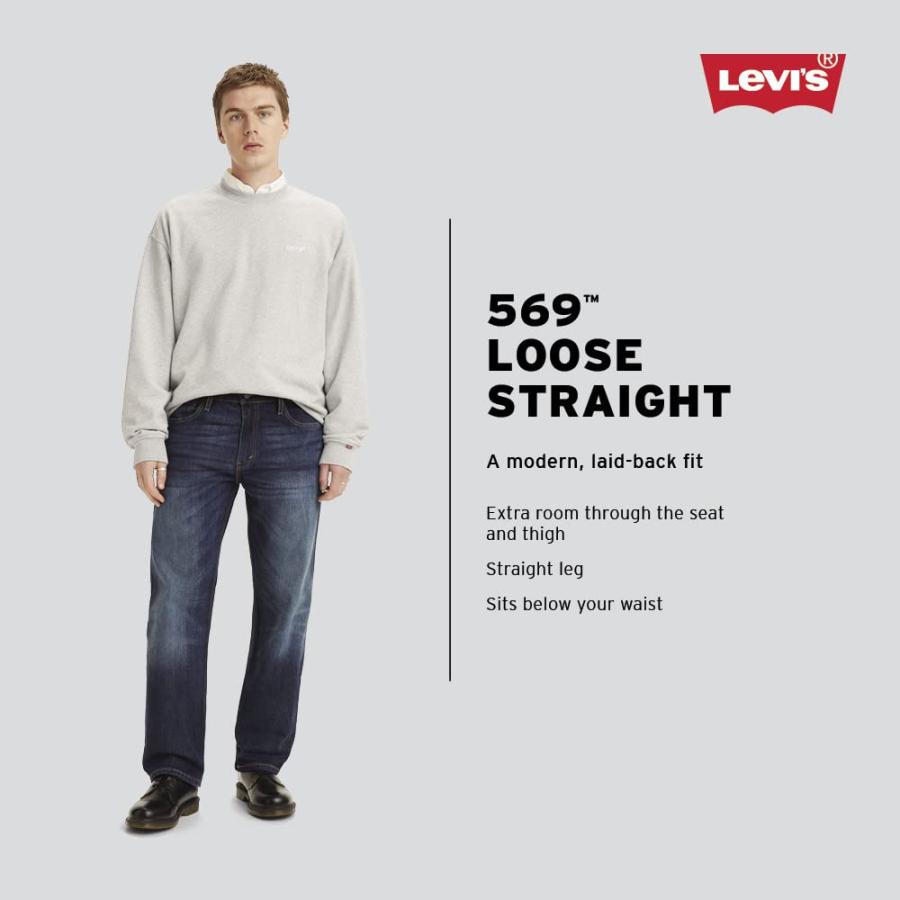 希少　Levi's 569 ルーズフィット 569™ Loose Straight Fit Men's Jeans - Dark Wash | Levi's® US