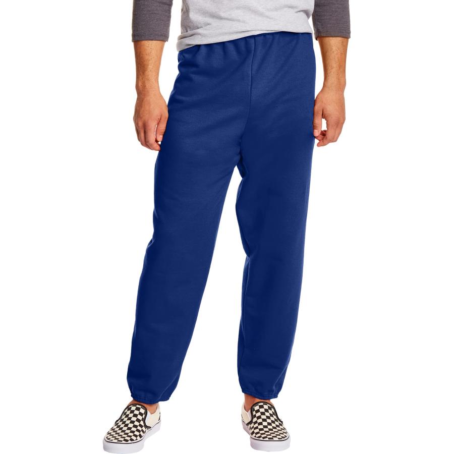Hanes P650 Comfort Blend Ecosmart Mens Sweatpants, Deep Royal Blu 並行輸入品