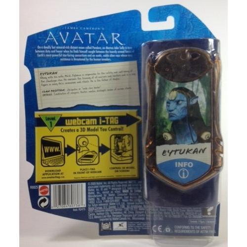 【並行輸入品】Avatar Na'Vi Eytukan Action Figure Mattel Avatar Na'Vi Eytukan Acの画像
