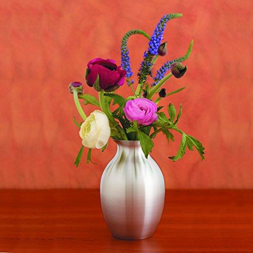 【並行輸入品】DANFORTH Forget Me Not 装飾用花瓶 手作りピューターフローラル花瓶 ホームデコレーションやウェディン_4
