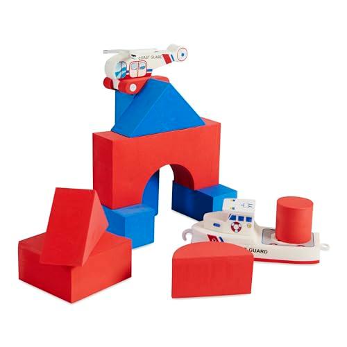 【並行輸入品】[ジャストシンクトイズ]Just Think Toys BathBlocks Bathtime Consruction Build_1