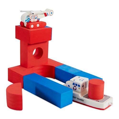 【並行輸入品】[ジャストシンクトイズ]Just Think Toys BathBlocks Bathtime Consruction Build_4