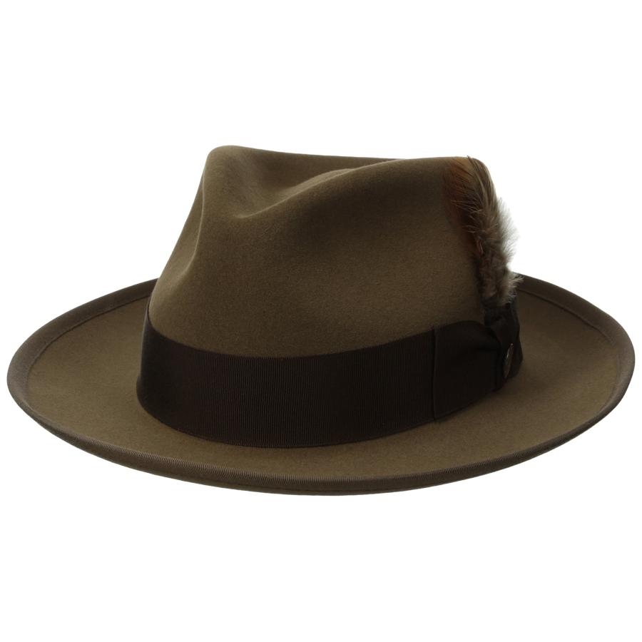 並行輸入品】StetsonメンズWhippetロイヤルDeluxeファーフェルト帽子