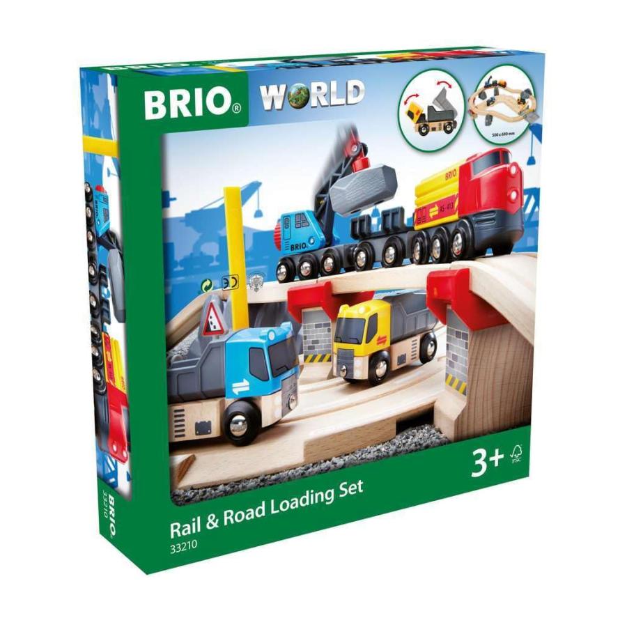 並行輸入品】BRIO レール＆ロード採石セット 33210 Brio World Rail