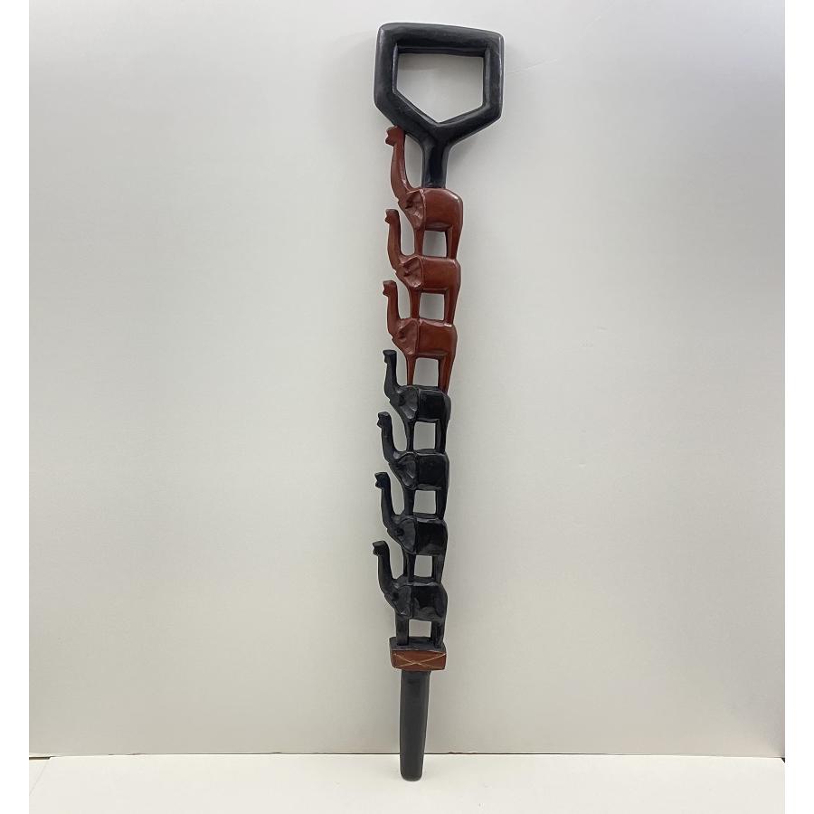 770ビンテージ美品】フォックスアンブレラステッキ杖象Elephant