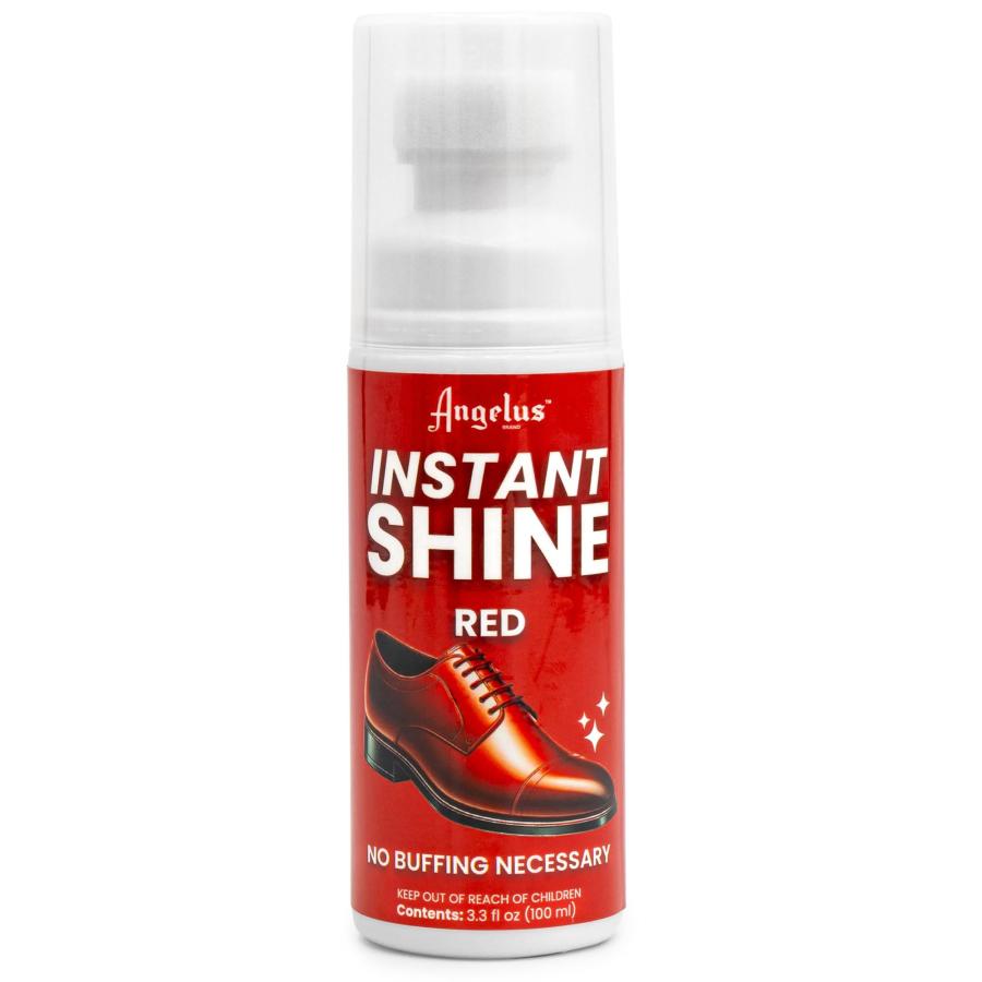 並行輸入品】Angelus Instant Shine Liquid Shoe Polish Red