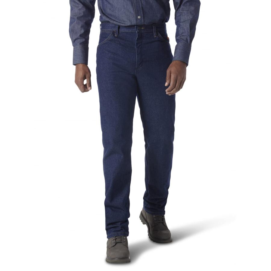 Wrangler Men's Flame Resistant Original Fit Jean,Blue,30x30 Wrang 並行輸入品｜allinone-d｜03