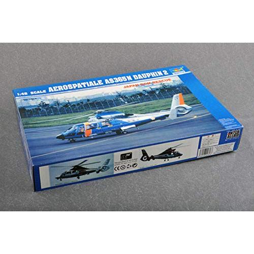 1/48 TRUMPETER AS365Nドーファン2日本救難機未組立Ln587 1/48