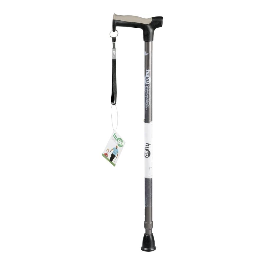 【並行輸入品】Hugo Mobility Adjustable Derby Handle Cane with Reflective Strap ...