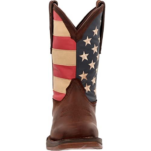 並行輸入品】Durango メンズ レベル ウエスタン ブーツ US サイズ: 9 D 