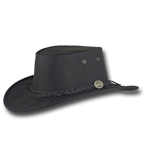 【並行輸入品】Barmah Hats HAT メンズ US サイズ: X Large カラー: ブラック Barmah Hats Sundown_1