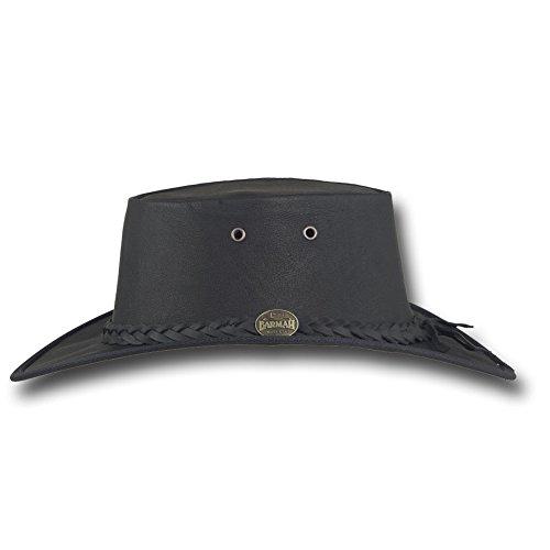 【並行輸入品】Barmah Hats HAT メンズ US サイズ: X Large カラー: ブラック Barmah Hats Sundown_4