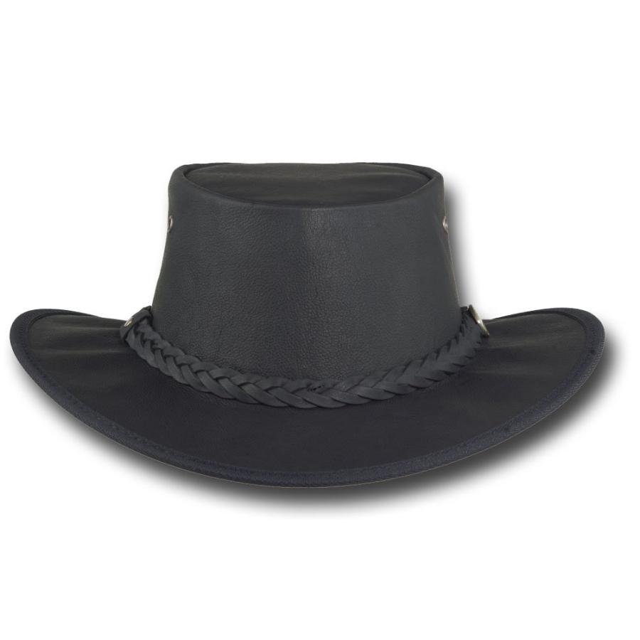 【並行輸入品】Barmah Hats HAT メンズ US サイズ: X Large カラー: ブラック Barmah Hats Sundown_6